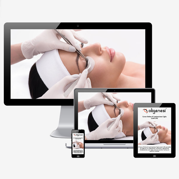 VIDEO CORSO ONLINE DI LAMINAZIONE CIGLIA (LASH LIFT)